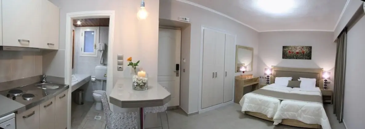Deluxe Stüdyo, 1 En Büyük (King) Boy Yatak, Plaj Manzaralı, Denize Sıfır