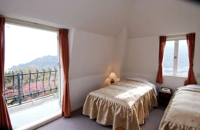 Oda, 2 Tek Kişilik Yatak, Balkon, Deniz Manzaralı