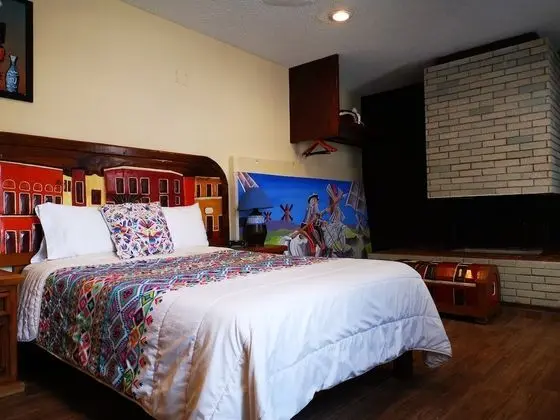 Exclusive Dört Kişilik Oda, 2 Çift Kişilik Yatak, Sigara İçilmez (Blanco)