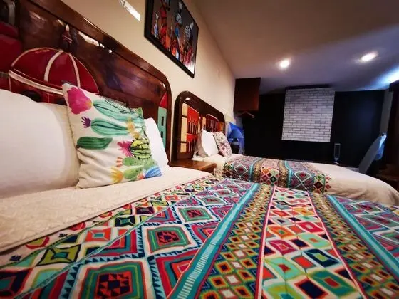 Exclusive Dört Kişilik Oda, 2 Çift Kişilik Yatak, Sigara İçilmez (Blanco)