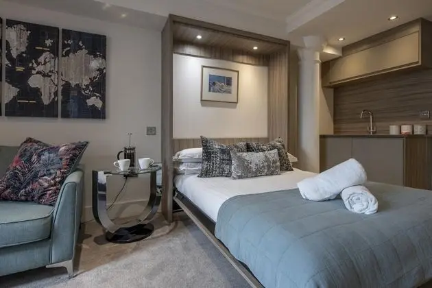 Deluxe Stüdyo, Banyolu/Duşlu, Nehir Manzaralı (Cocoa Suite 1 )