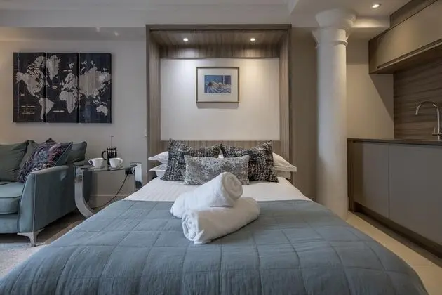 Deluxe Stüdyo, Banyolu/Duşlu, Nehir Manzaralı (Cocoa Suite 1 )