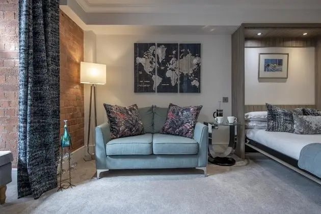 Deluxe Stüdyo, Banyolu/Duşlu, Nehir Manzaralı (Cocoa Suite 1 )