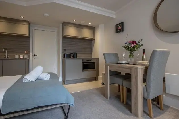 Deluxe Stüdyo, Banyolu/Duşlu, Nehir Manzaralı (Cocoa Suite 1 )
