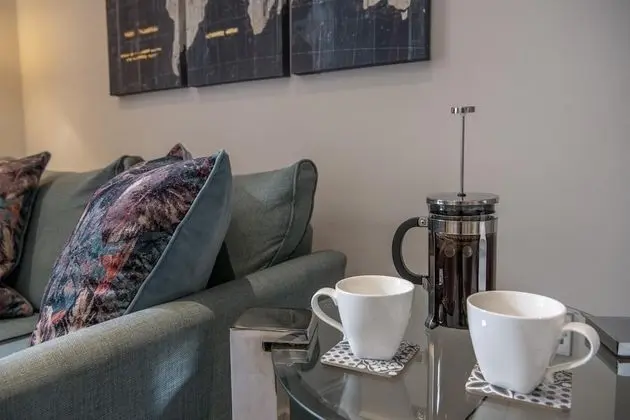 Deluxe Stüdyo, Banyolu/Duşlu, Nehir Manzaralı (Cocoa Suite 1 )