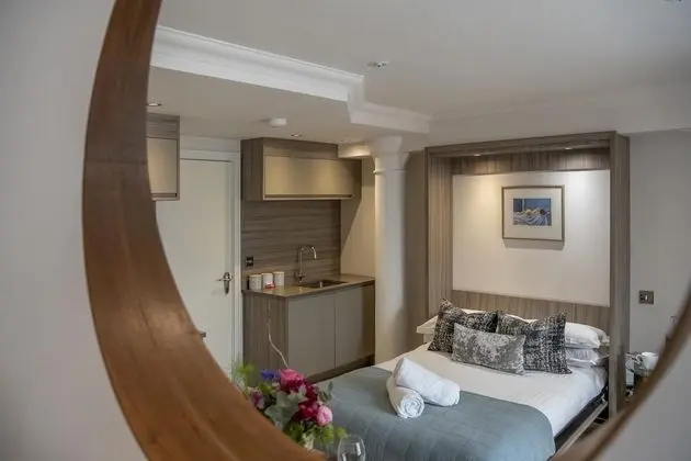 Deluxe Stüdyo, Banyolu/Duşlu, Nehir Manzaralı (Cocoa Suite 1 )