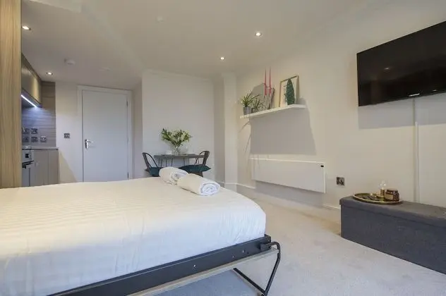 Luxury Stüdyo, Banyolu/Duşlu, Nehir Manzaralı (Apt 25)