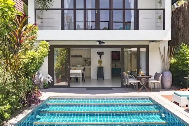 Traditional Villa, 3 Yatak Odası, Havuz Manzaralı, Plaj Kenarı (For 6 guests)