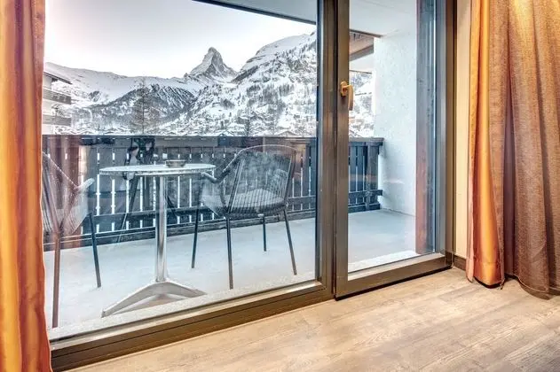 Panoramic Tek Büyük veya İki Ayrı Yataklı Oda, Dağ Manzaralı