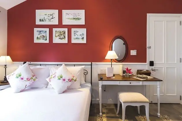 Deluxe Tek Büyük Yataklı Oda, 1 Büyük (Queen) Boy Yatak, Sigara İçilmez, Bahçe Manzaralı