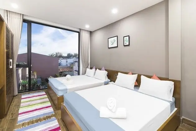 Deluxe Dört Kişilik Oda, Şehir Manzaralı