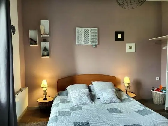 Classic Tek Büyük Yataklı Oda, Bahçe Manzaralı (La Dinotière.)