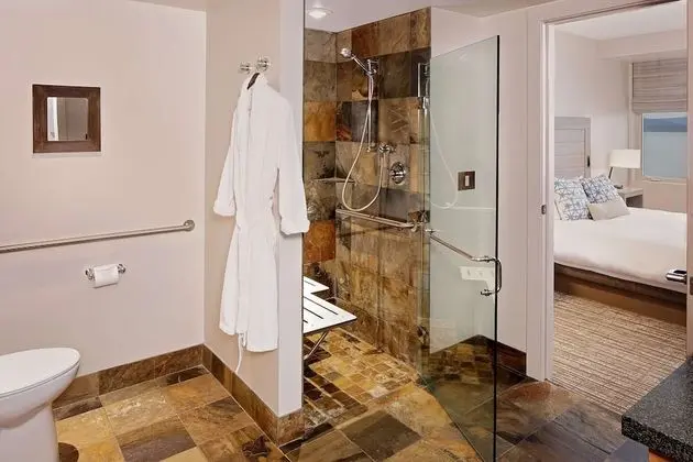 Oda, 1 Yatak Odası, Engellilere Uygun (Mobility & Hearing, Roll-in Shower)
