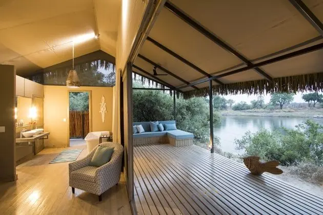 Süit, 2 Yatak Odası, Nehir Manzaralı, Bahçeli