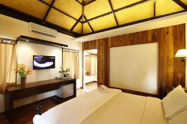 Deluxe Bungalov, 1 Çift Kişilik Yatak