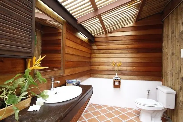 Deluxe Bungalov, 1 Çift Kişilik Yatak