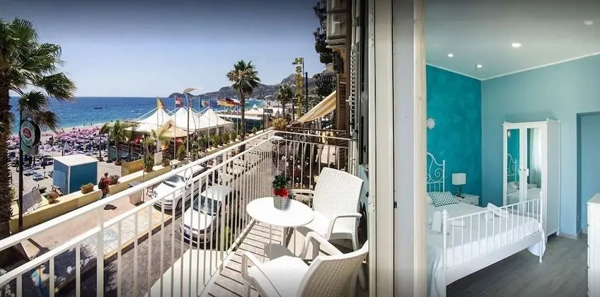 Panoramic Tek Büyük Yataklı Oda, Balkon, Deniz Manzaralı