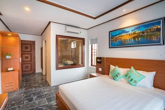 Deluxe Tek Büyük Yataklı Oda, 1 Yatak Odası, Bahçe Manzaralı