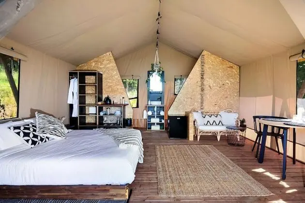 Luxury Çadır, 1 En Büyük (King) Boy Yatak, Dağ Manzaralı