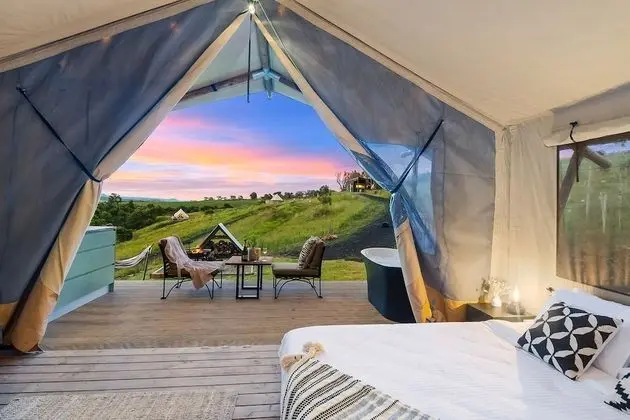 Luxury Çadır, 1 En Büyük (King) Boy Yatak, Dağ Manzaralı