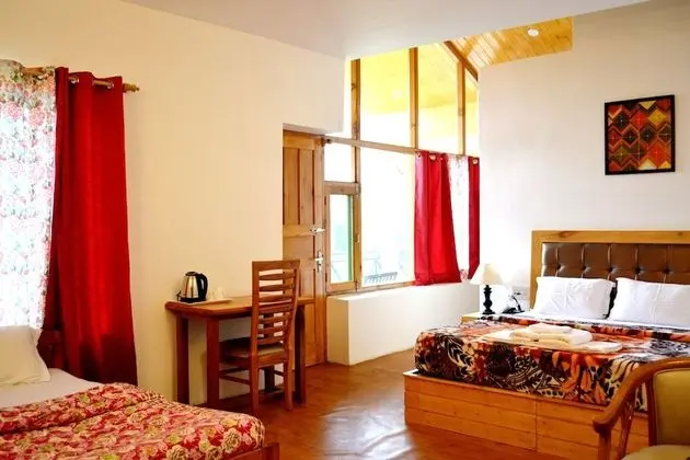Family Oda, Birden Çok Yatak, Balkon, Dağ Manzaralı