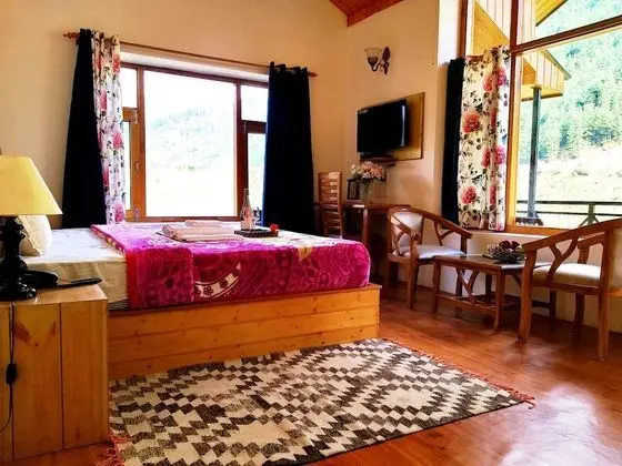 Premium Tek Büyük Yataklı Oda, 1 En Büyük (King) Boy Yatak, Balkon, Dağ Manzaralı