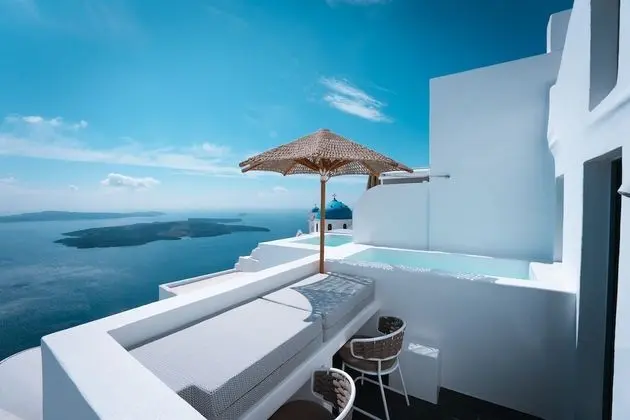 Junior Süit (Outdoor Hot Tub - Caldera View)