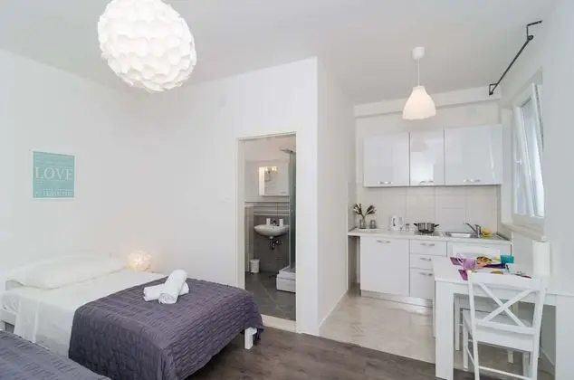 Stüdyo, 2 Tek Kişilik Yatak, Balkon, Deniz Manzaralı