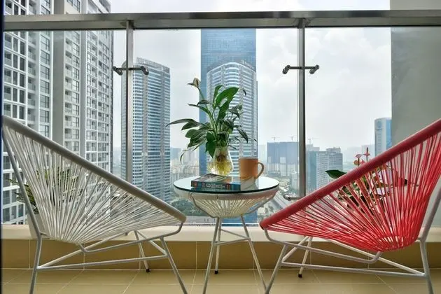 Business Apart Daire, 2 Yatak Odası, Balkon, Şehir Manzaralı