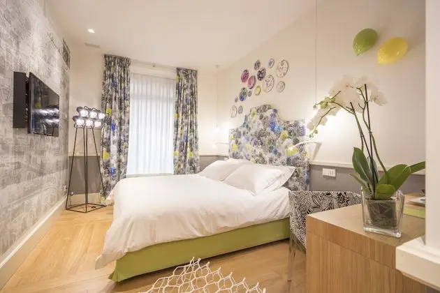 Deluxe Tek Büyük Yataklı Oda, 1 Yatak Odası, Banyolu/Duşlu, Zemin Kat