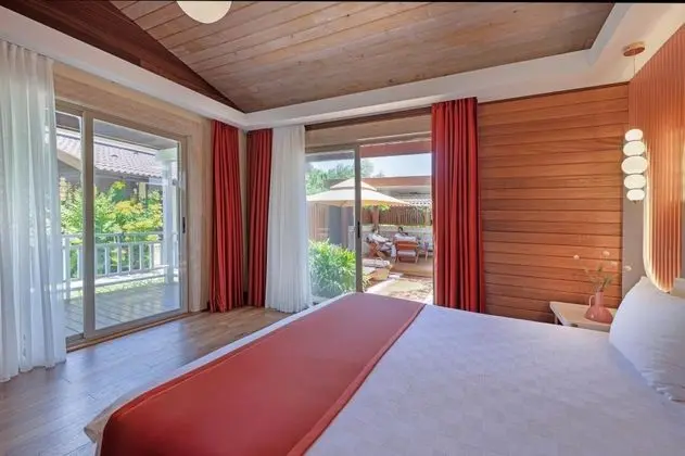 Jakuzili Deluxe Oda, Bahçe Manzaralı, Jakuzili