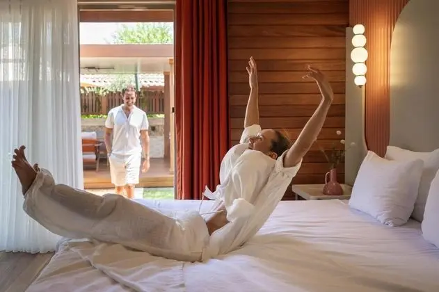 Jakuzili Deluxe Oda, Bahçe Manzaralı, Jakuzili