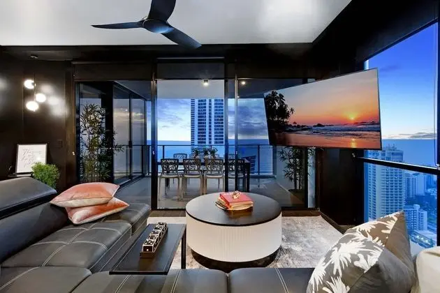 Deluxe Apart Daire, 2 Yatak Odası, 2 Banyolu, Okyanus Manzaralı (Lvl 39)