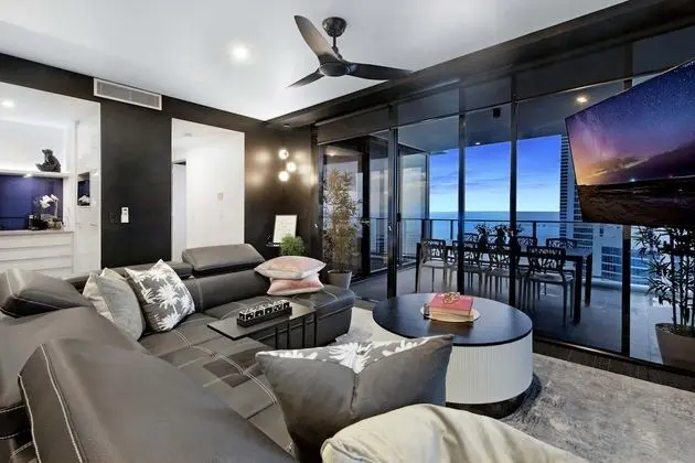 Deluxe Apart Daire, 2 Yatak Odası, 2 Banyolu, Okyanus Manzaralı (Lvl 39)