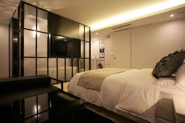 Deluxe Tek Büyük Yataklı Oda, Mutfak (Residence)