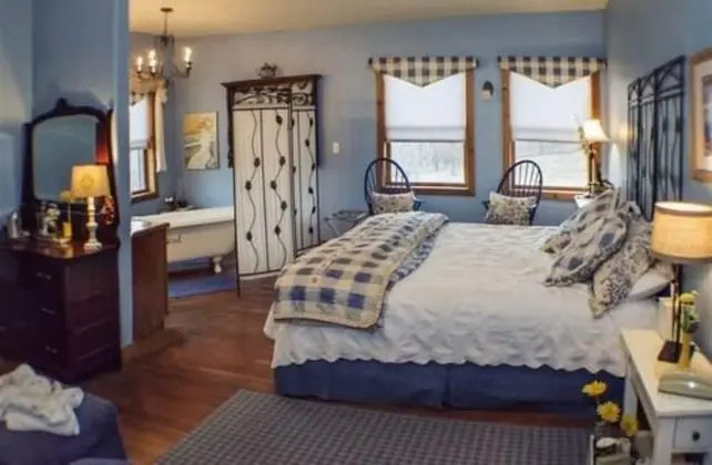 Standard Oda, 1 En Büyük (King) Boy Yatak (Blue and White Room)