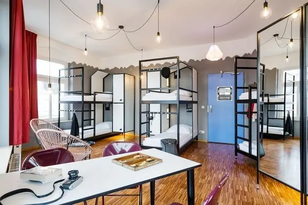 Economy Shared Dormitory, Mixed Dorm, Shared Bathroom, City View (for 10 people)