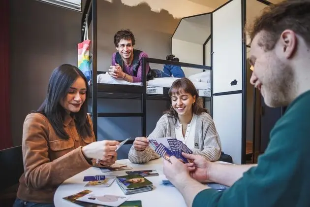 Economy Shared Dormitory, Mixed Dorm, Shared Bathroom, City View (for 10 people)