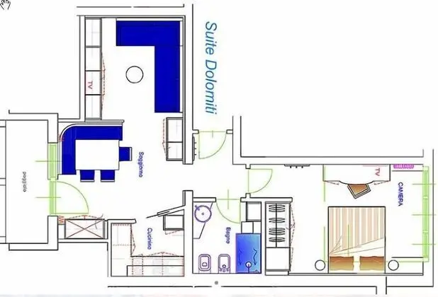 Süit, Mutfak, Manzaralı (access to Spa and Panoramic Pool)