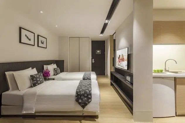 Deluxe Stüdyo, 2 Tek Kişilik Yatak