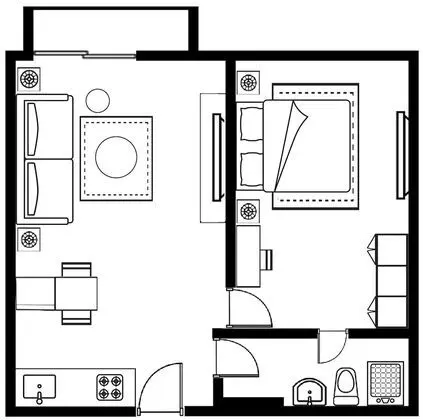 Deluxe Oda, 1 Yatak Odası (1 King Bed)