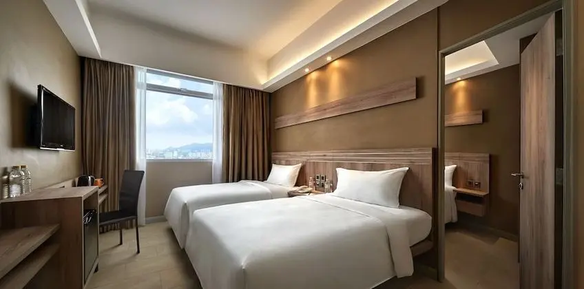 Oda, Birden Çok Yatak, Şehir Manzaralı