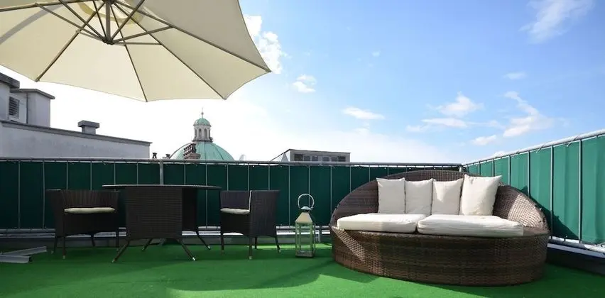 Luxury Çatı Katı Süiti (Penthouse), 1 Yatak Odası, Teras, Şehir Manzaralı
