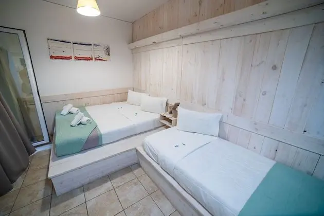 Deluxe Üç Kişilik Oda, Birden Çok Yatak, Veranda