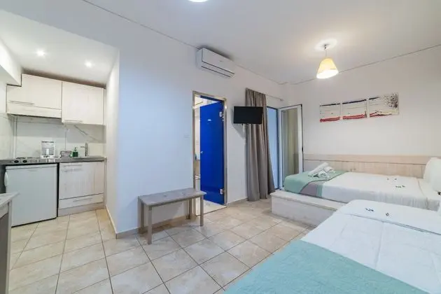 Deluxe Üç Kişilik Oda, Birden Çok Yatak, Veranda