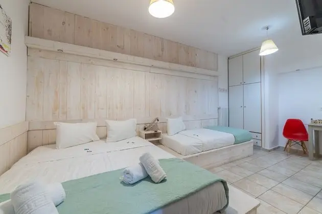 Deluxe Üç Kişilik Oda, Birden Çok Yatak, Veranda