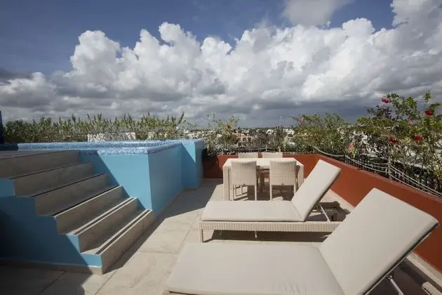 Deluxe Çatı Katı Süiti (Penthouse), 2 Yatak Odası, Kişiye Özel Havuzlu, Şehir Manzaralı