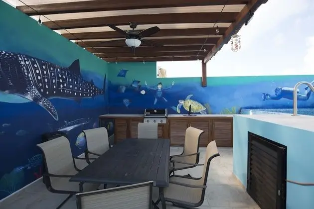 Deluxe Çatı Katı Süiti (Penthouse), 2 Yatak Odası, Kişiye Özel Havuzlu, Şehir Manzaralı