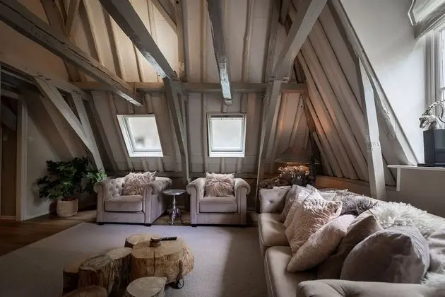 Çatı Katı Süiti (Penthouse), 1 Yatak Odası, Balkon (Cousine Anna-Louise)