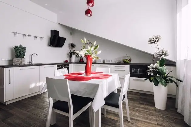 Design Apart Daire, 1 Yatak Odası, Küçük Mutfak